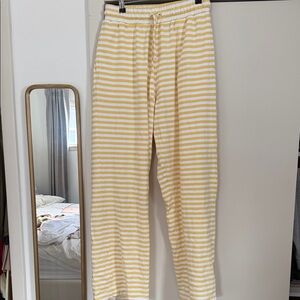 Daily Drills Yellow Striped Pants